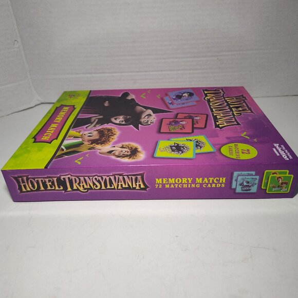 Hotel Transylvania Memory Match Game Educational Learning Excellent Condition - Picture 2 of 7